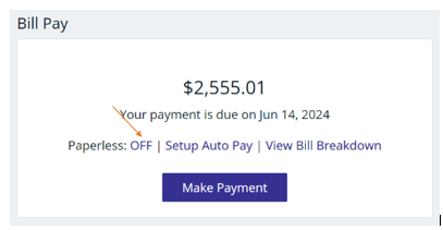How do I set up paperless billing? – Sparklight Support